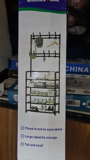 3 in One to Save Space Metallic Shoe Rack Shoe Racks