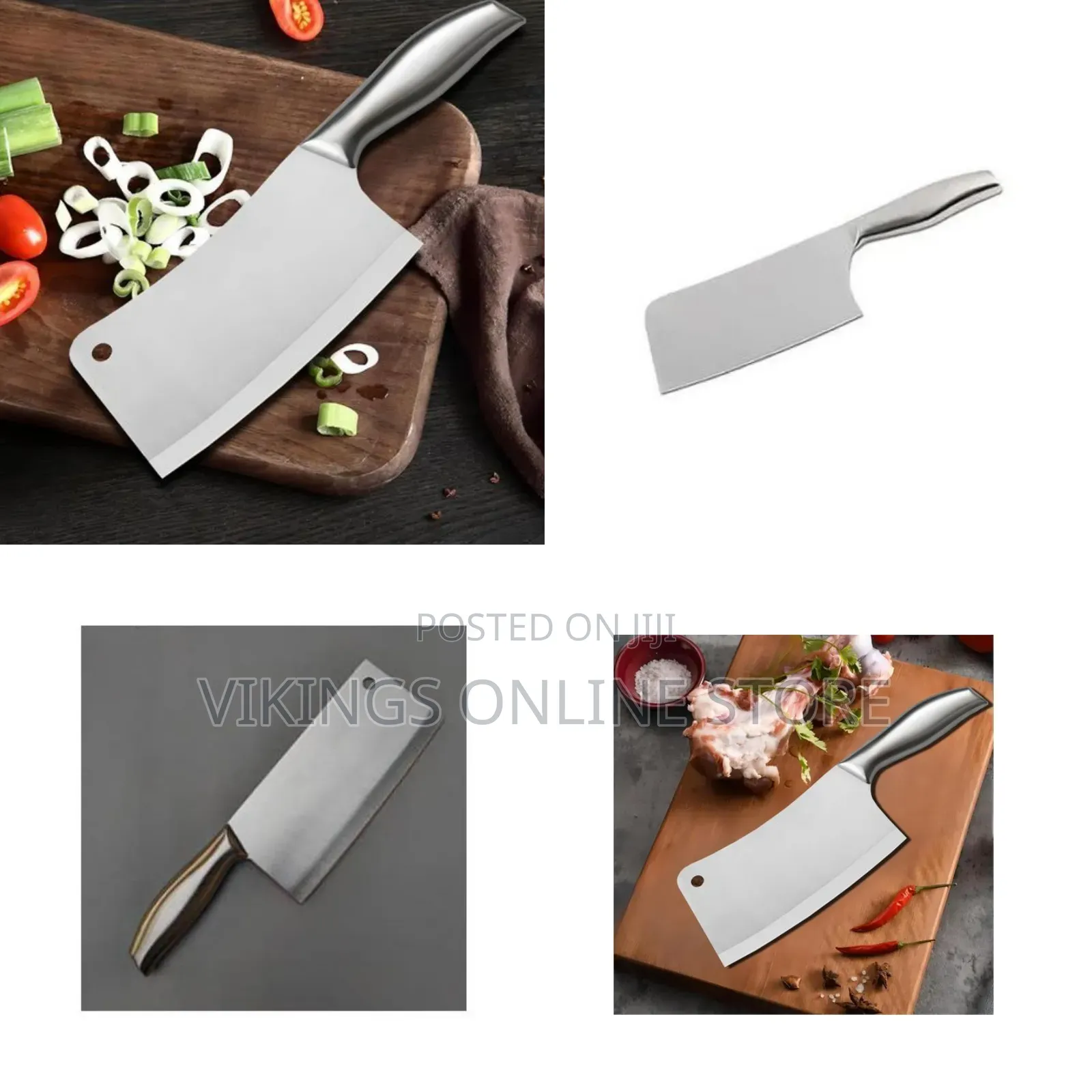 Cleaver Knife Stainless Steel Premium Meat and Vegetable Knife