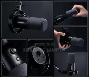 MAONO Dynamic Microphone-XLR USB Podcast Recording Mic: For Studio