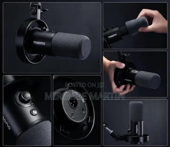 MAONO Dynamic Microphone-XLR USB Podcast Recording Mic: For Studio