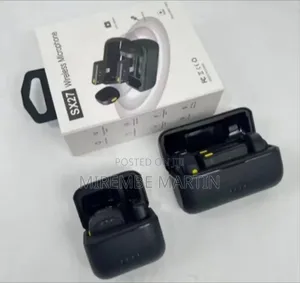 SX27 Professional Dual Lavalier Wireless Microphone With Magnetic