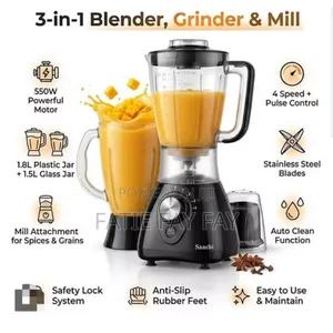 Saachi 3 in 1 Multipurpose Blender
