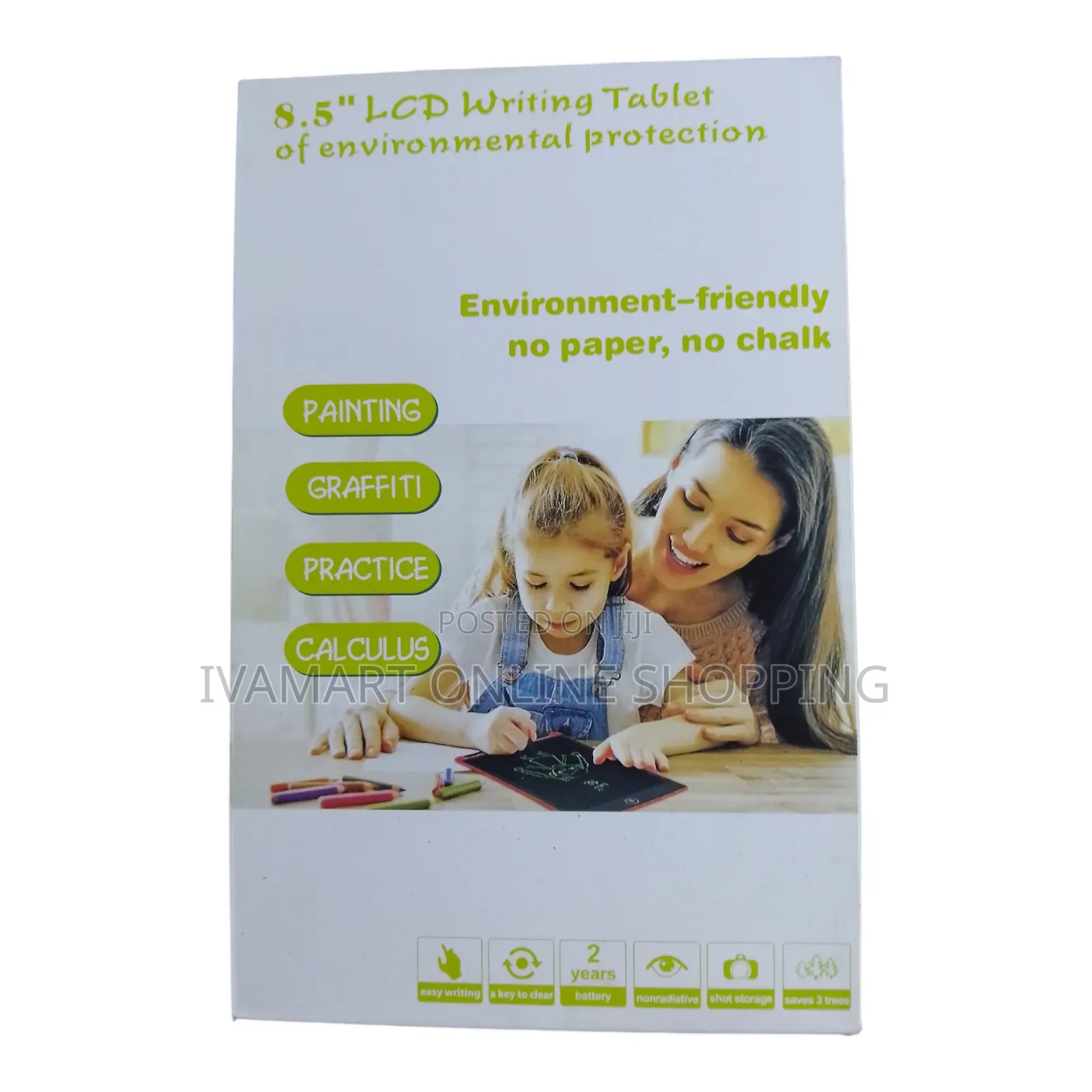 8.5" LCD Writing / Drawing Tablet Toy for Kids - Smart Way to Write