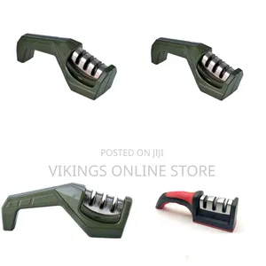 Knife Sharpener, Manual 3 Stage Diamond Ceramic Tungsten Steel