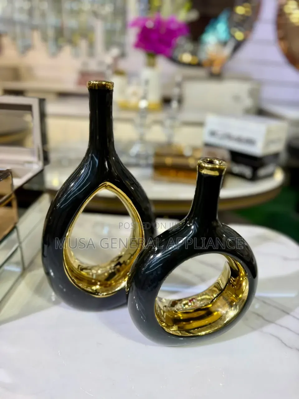 Set of Modern Minimalist Hollow Ceramic