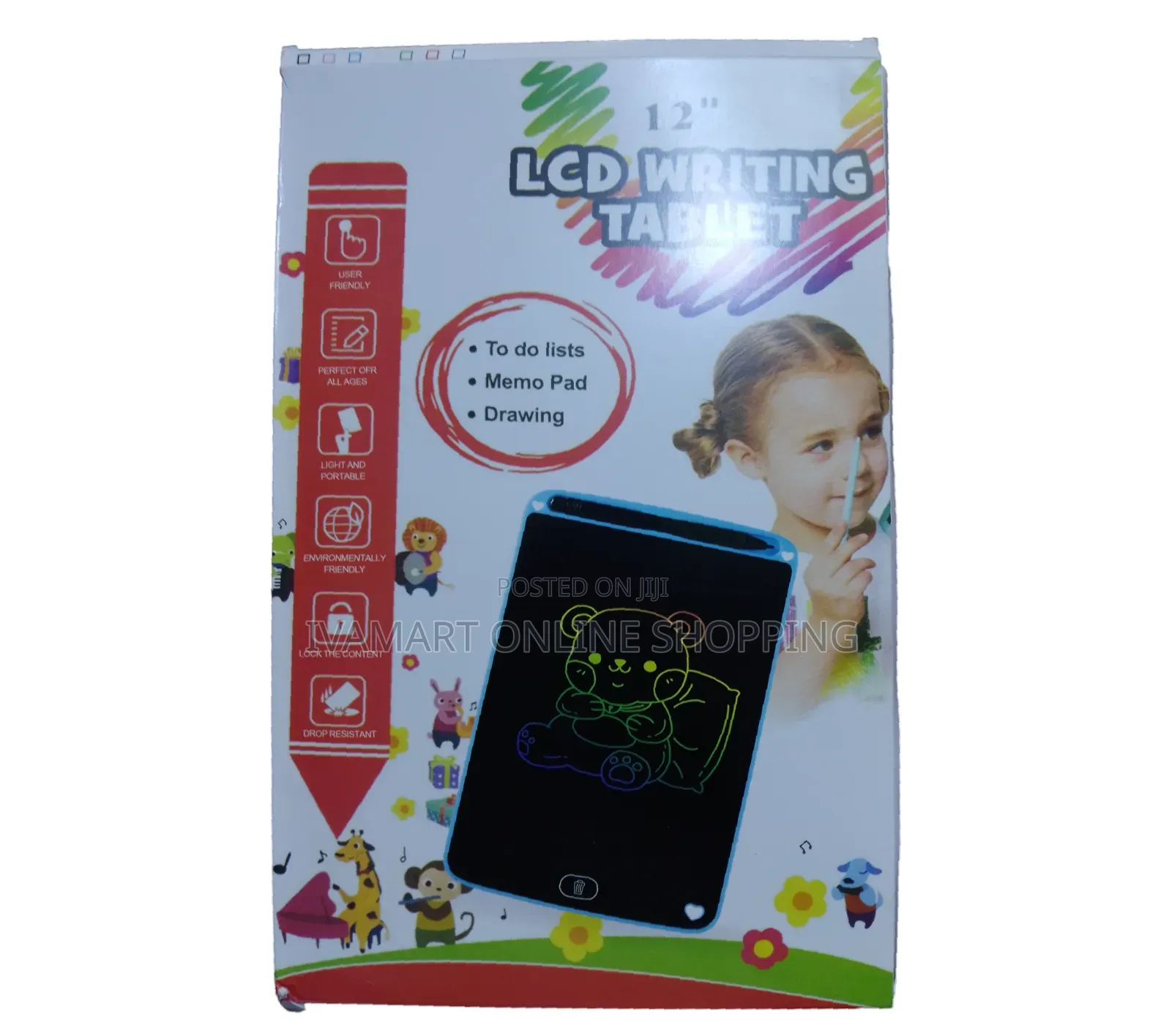 12" LCD Writing Drawing Tablet Toy for Kids - Smart Way to Write