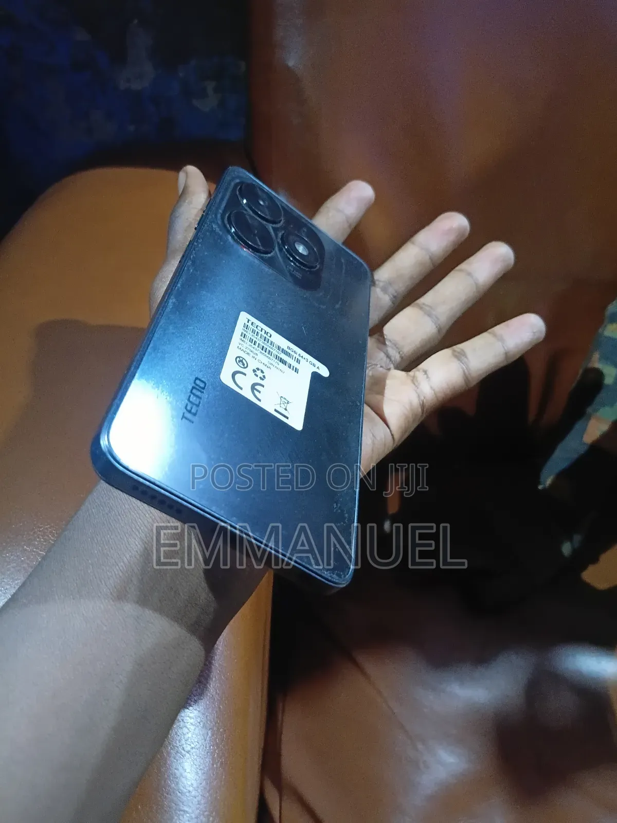 Tecno Pop 8 64 GB Black