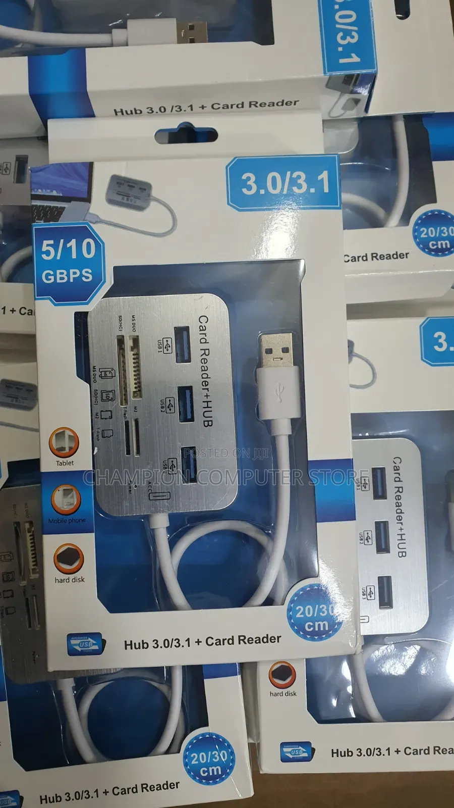 3.0 USB Hub 3ports + Card Reader