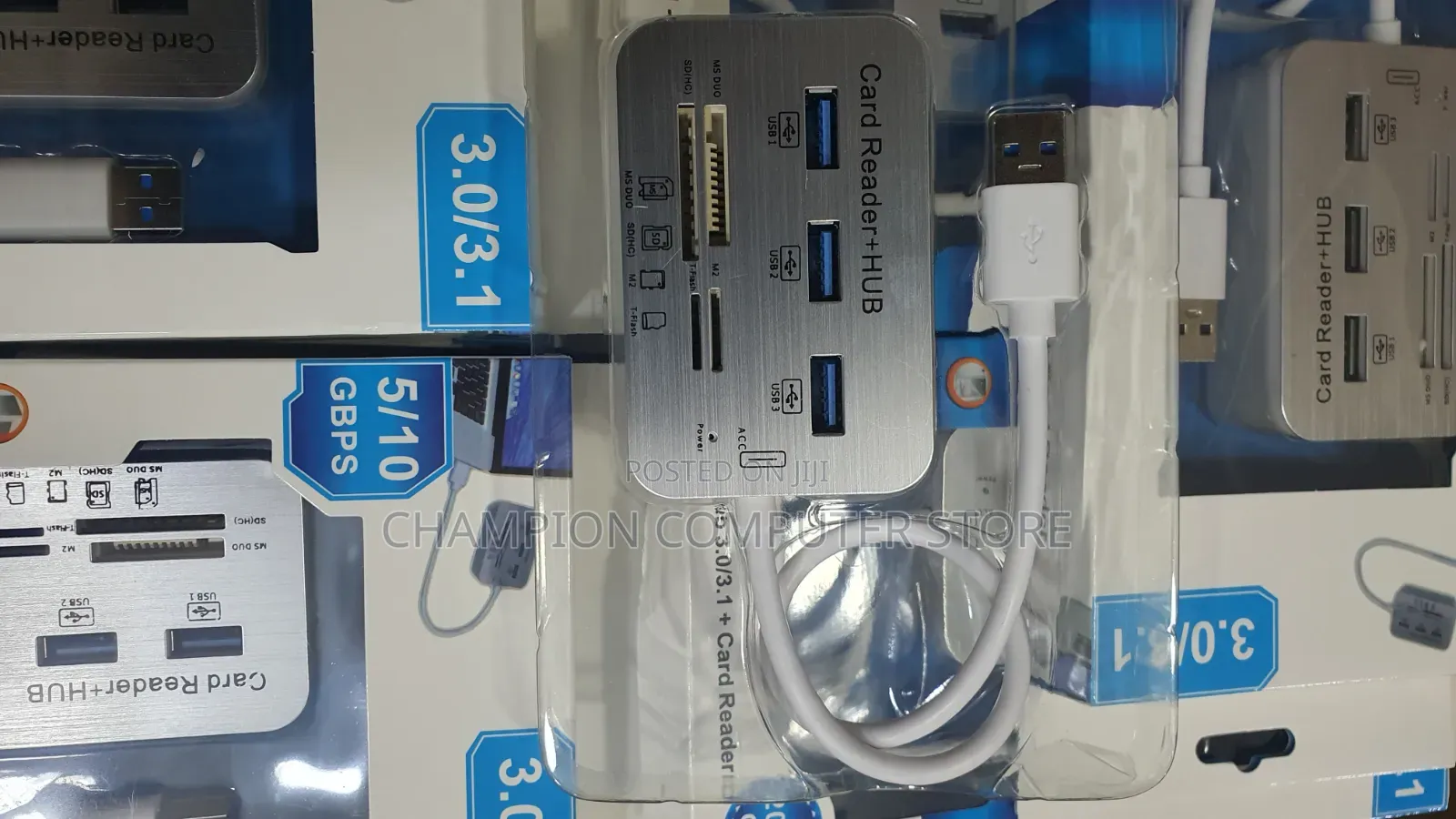 3.0 USB Hub 3ports + Card Reader
