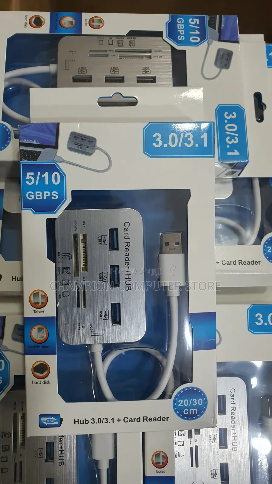 3.0 USB Hub 3ports + Card Reader