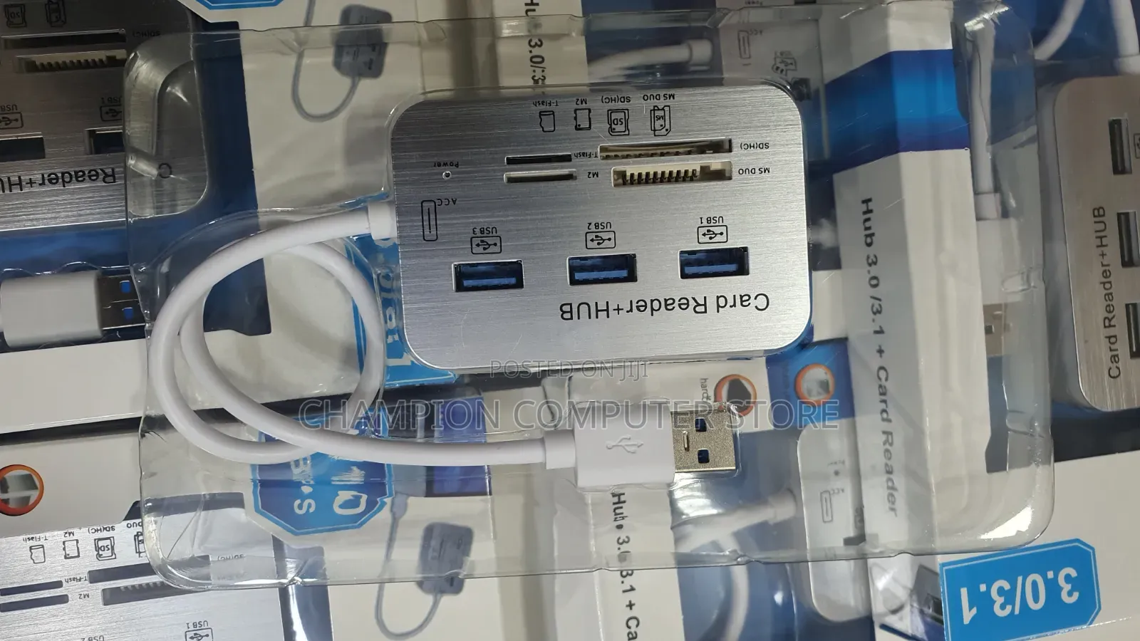3.0 USB Hub 3ports + Card Reader