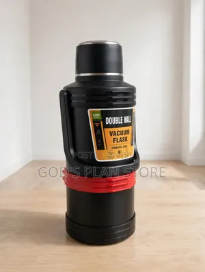 Double Wall Vacuum Flask Stainless Cap 4litres