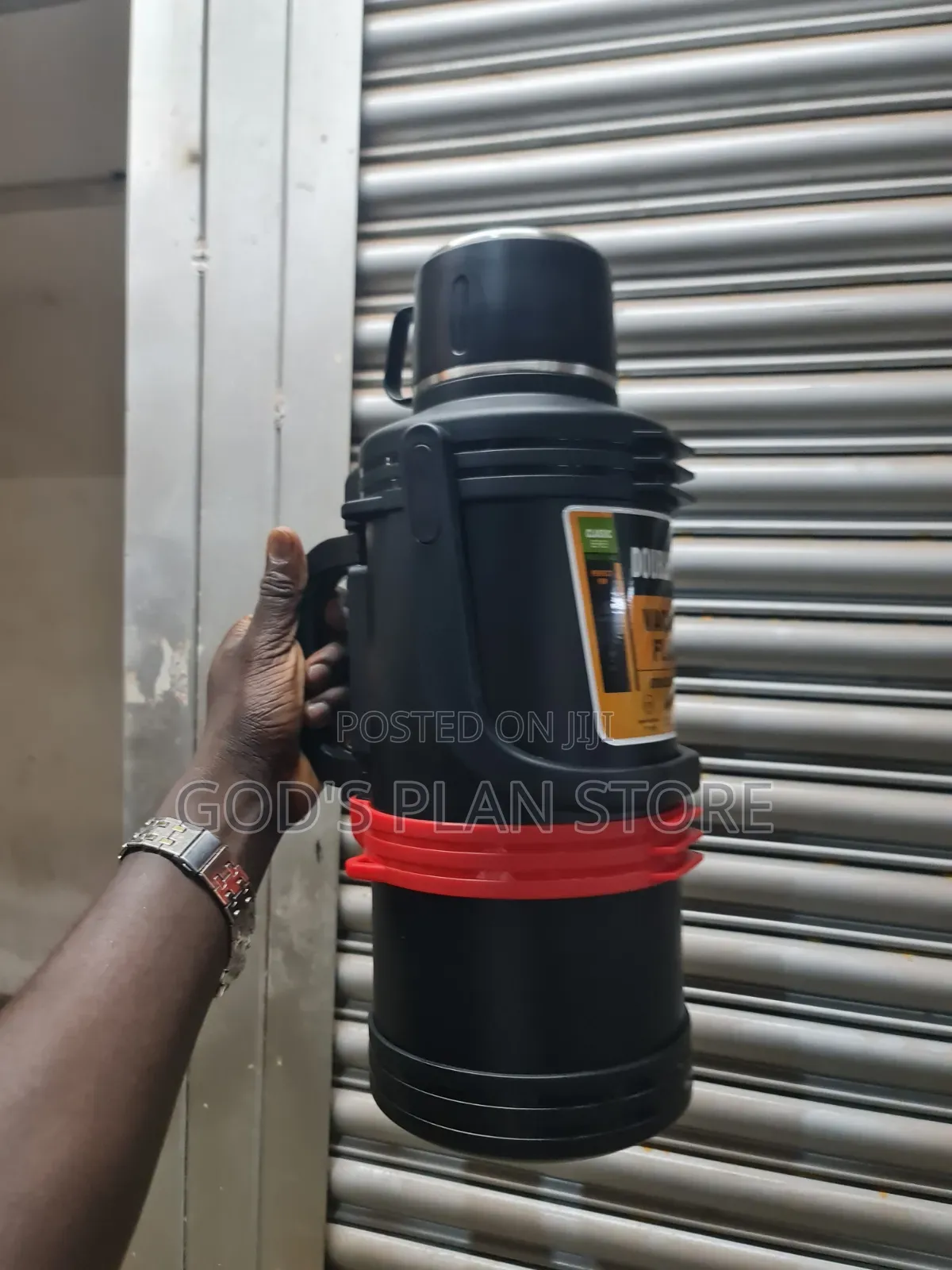 Double Wall Vacuum Flask Stainless Cap 4litres
