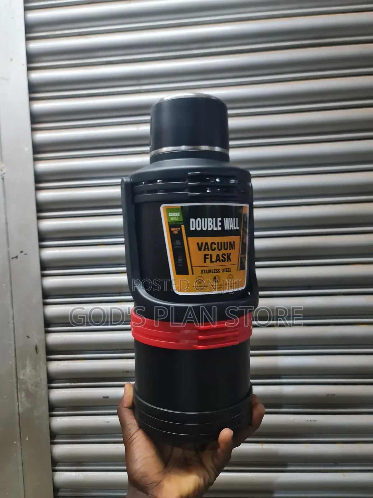 Double Wall Vacuum Flask Stainless Cap 4litres