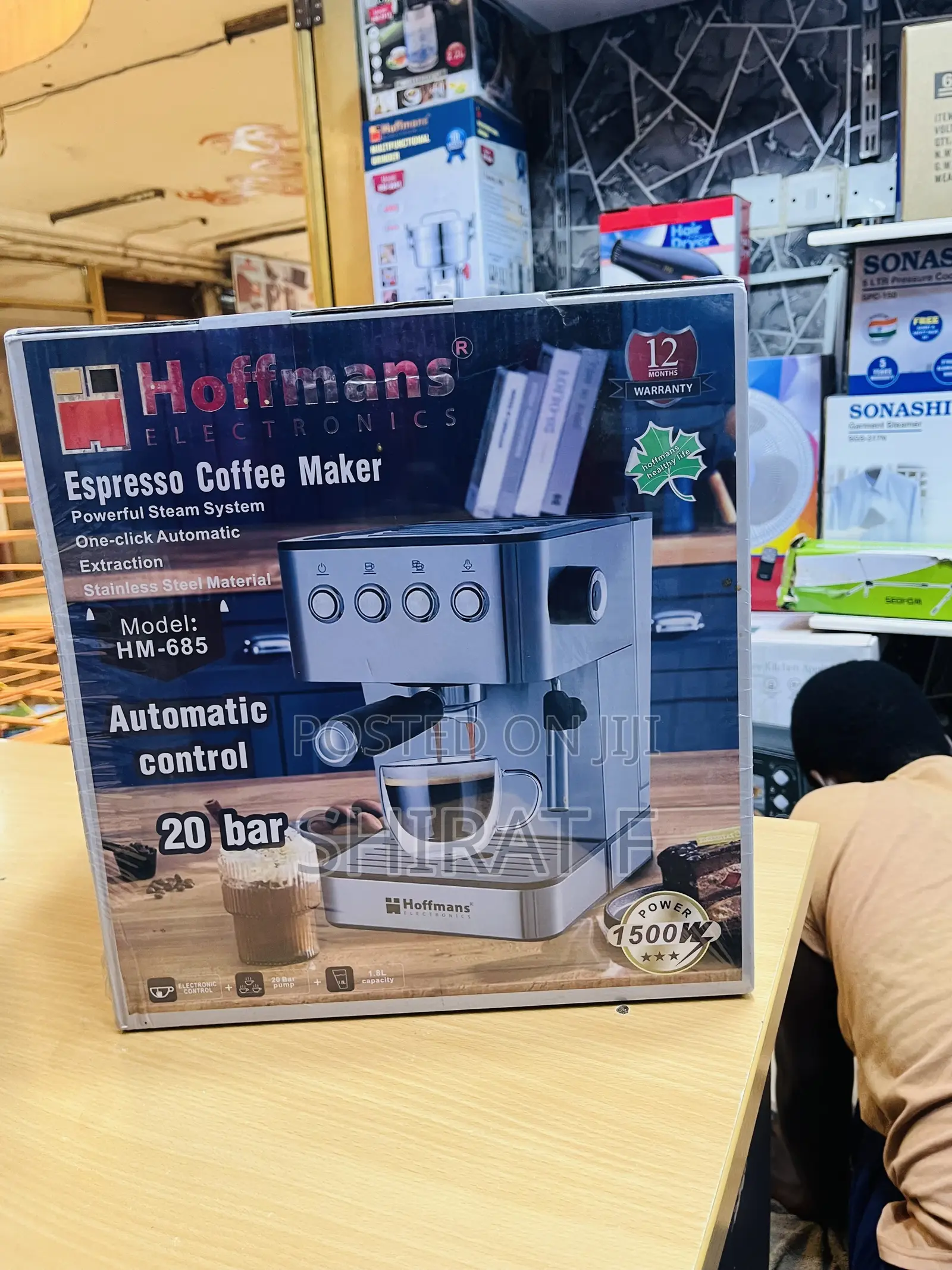 Espresso Coffee Maker Hoffman