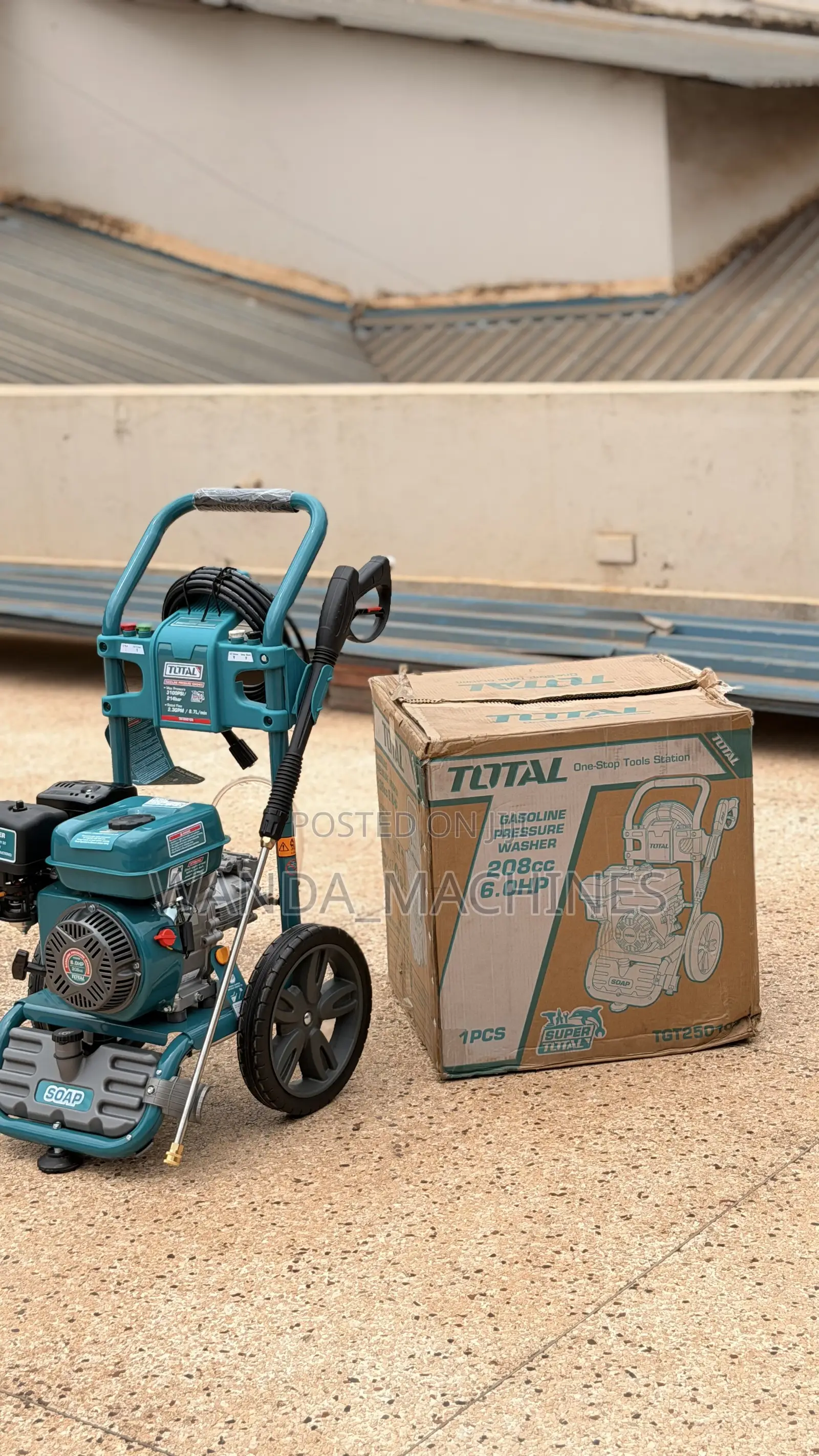 Gasoline Car Washer Total Brand