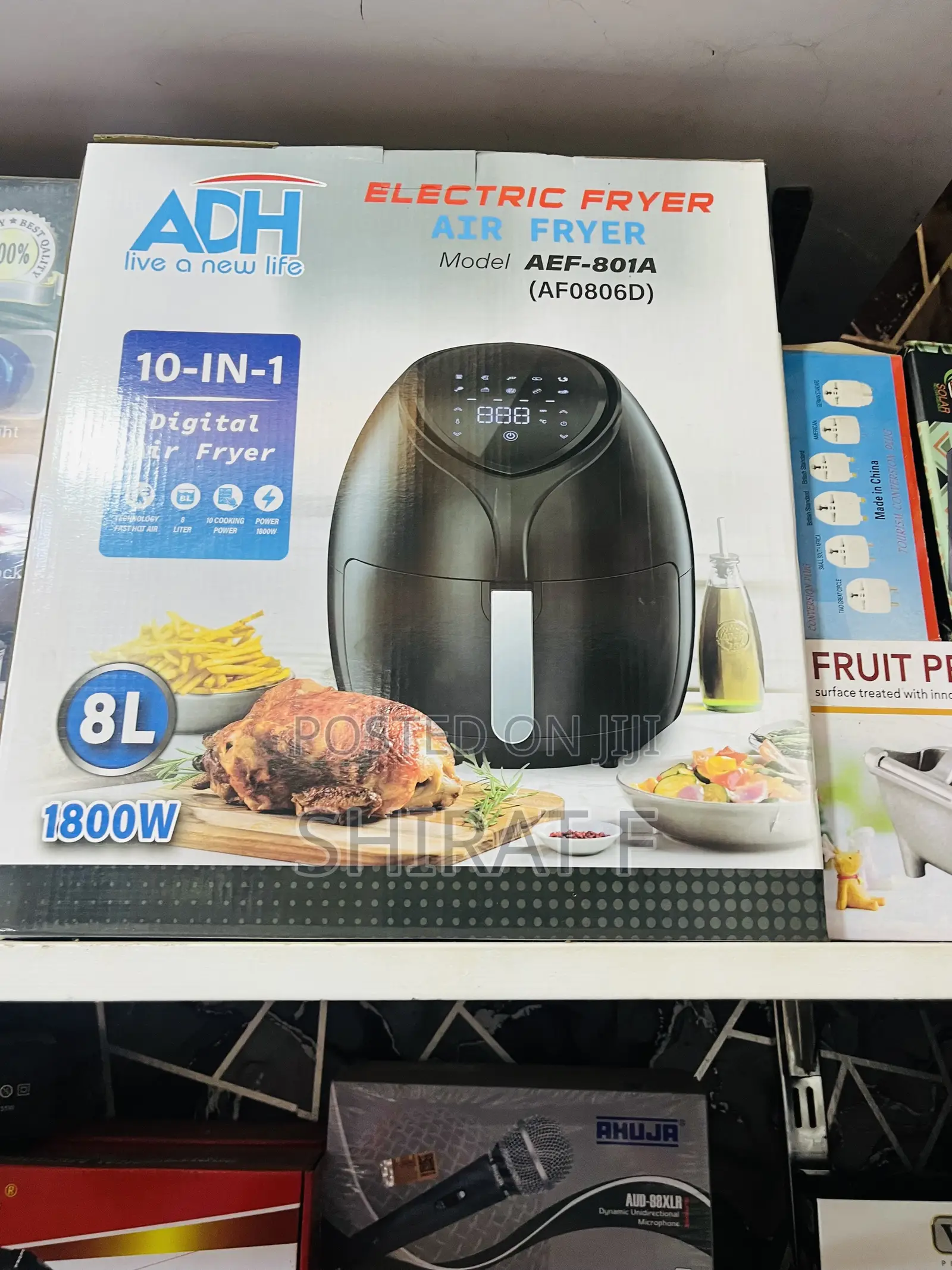 ADH Electric Air Fryer 8litre