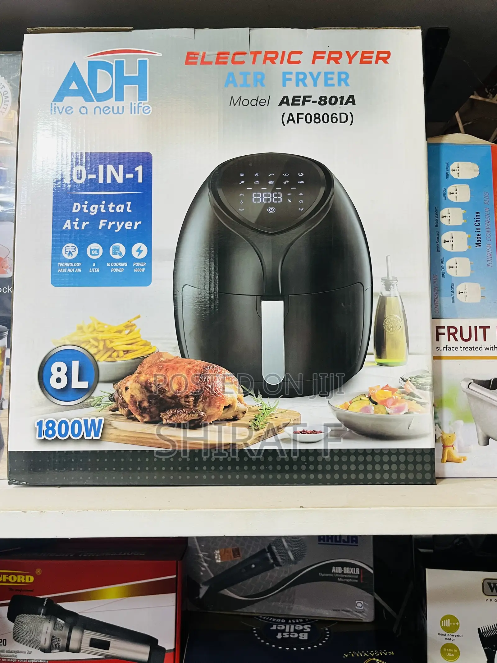 ADH Electric Air Fryer 8litre