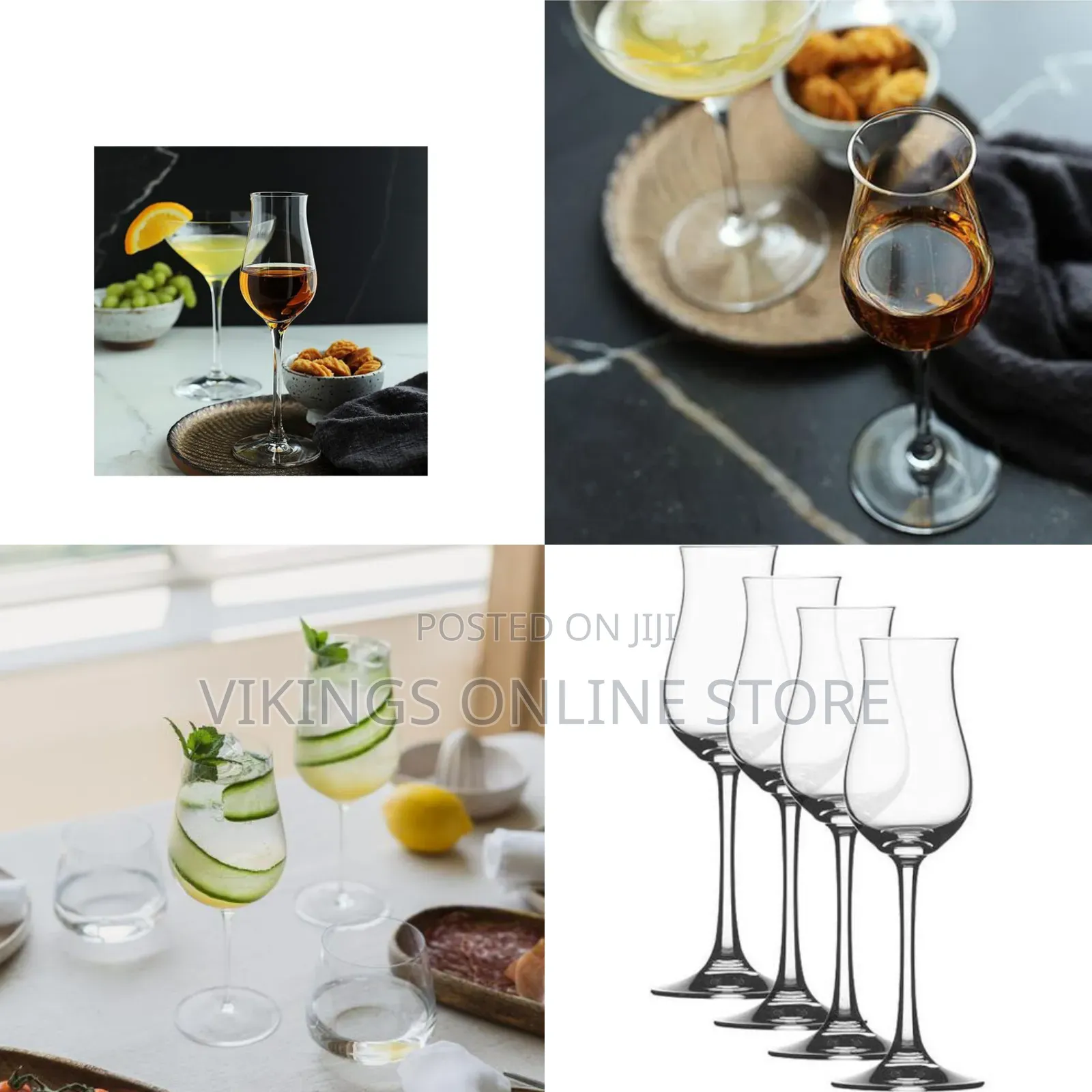 6 Pieces of Champagne Flutes Crystal Glass Wine Glass Small Fragrant