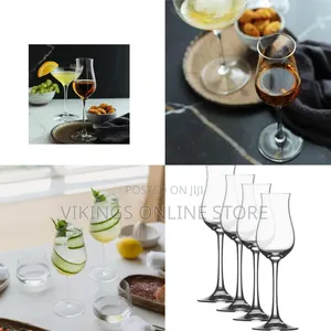 6 Pieces of Champagne Flutes Crystal Glass Wine Glass Small Fragrant