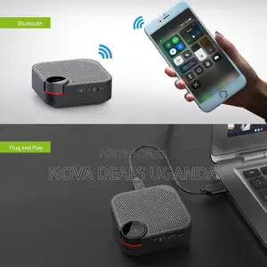 Porodo Bluetooth Conference Speaker 3 Meters Talking Distance