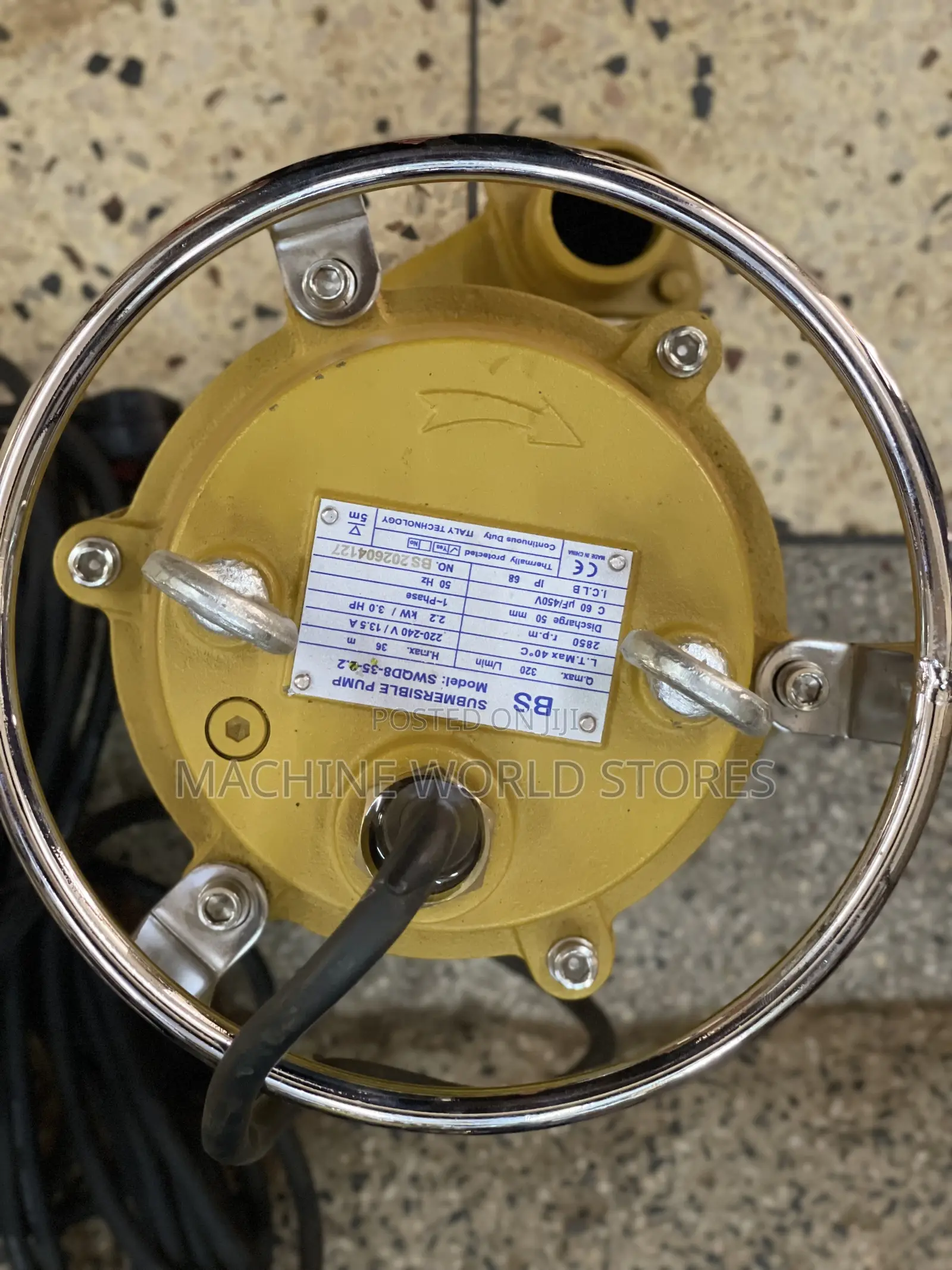 Sewage/Dirty Submersible Waterpump 36m