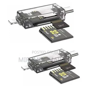GD-DK006 Type-C USB-A Output 4 in 1 OTG Memory Card Reader USB SD