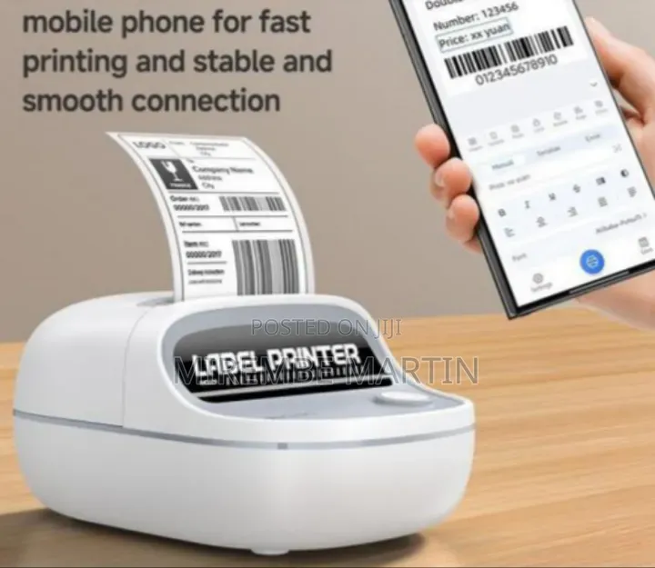 Yesido SP10 Portable Wireless Thermal Label Printer, Commercial Deskto