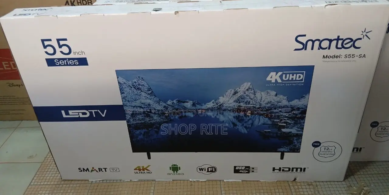 SMARTEC 55 Inches UHD Smart TVs