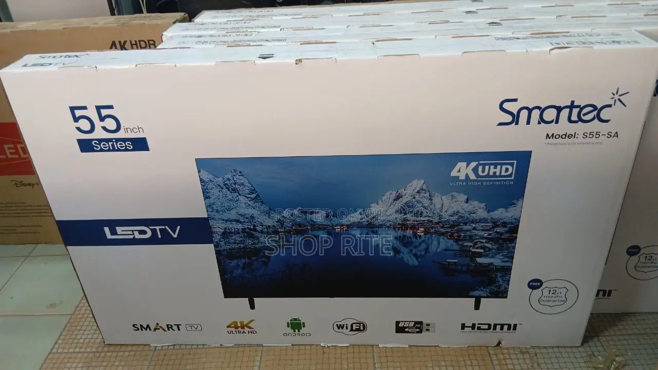 SMARTEC 55 Inches UHD Smart TVs