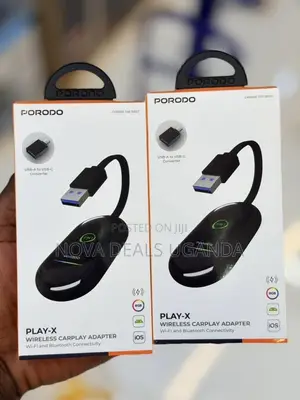 Porodo Play X 5.0 Wireless Apple Car Play Adapter
