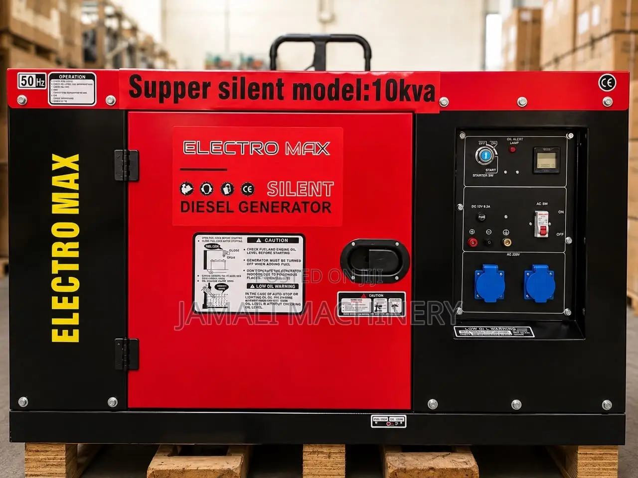 Electromax Super Silent Diesel Generator 10kva