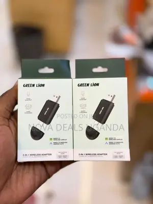 Green Lion 2in1 Wireless Adapter Car Play Android Auto,iOS Android