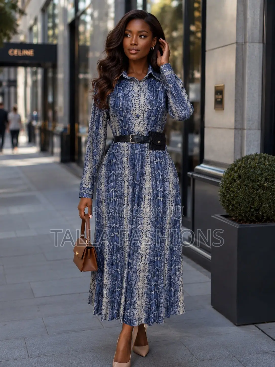 Animal Printed Dress