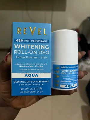 Revel Whitening Roll-on Deodorant - Aqua