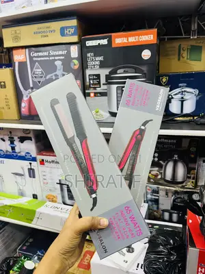 V G Salon Instant Heat Flat Iron Hair Straightener
