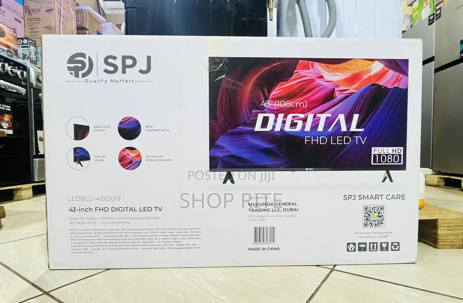 SPJ 43 Inches Digital Led TV