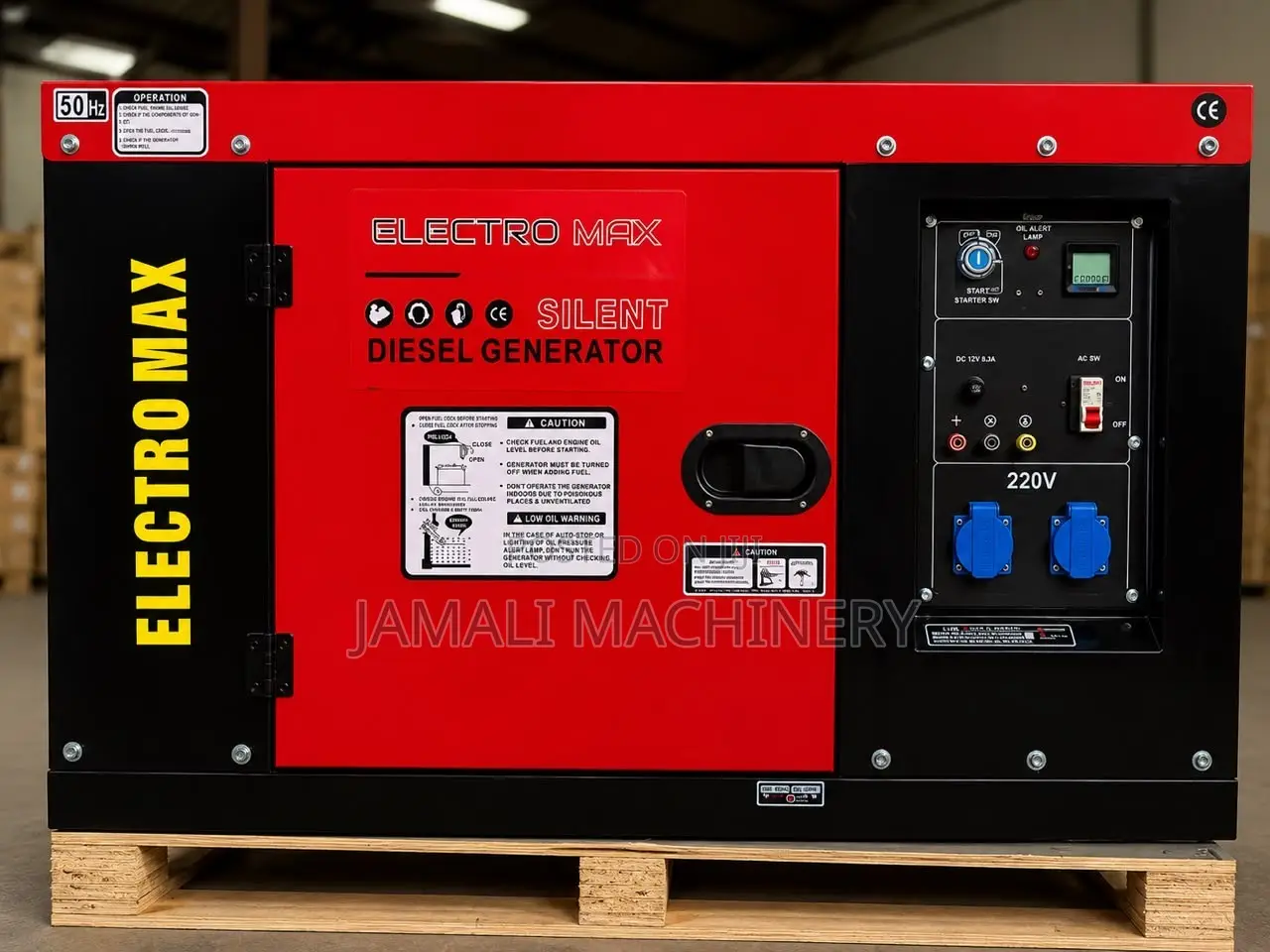 Electromax Super Silent Diesel Generator 10kva