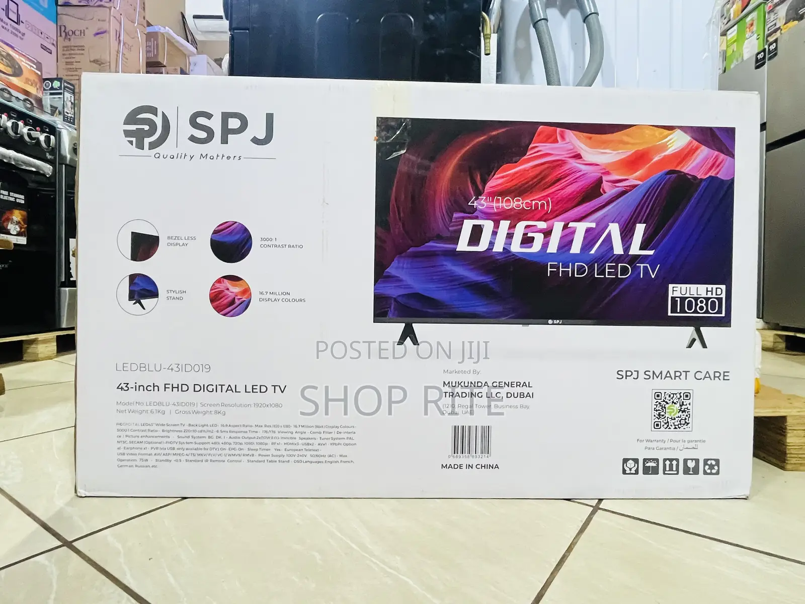 SPJ 43 Inches Digital Full Hd Smart TV
