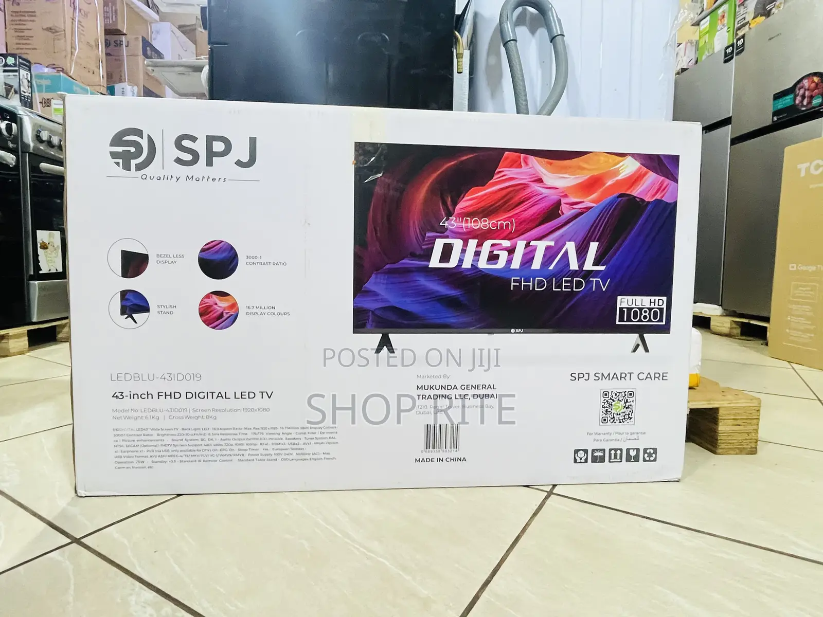 SPJ 43 Inches Digital Full Hd Smart TV