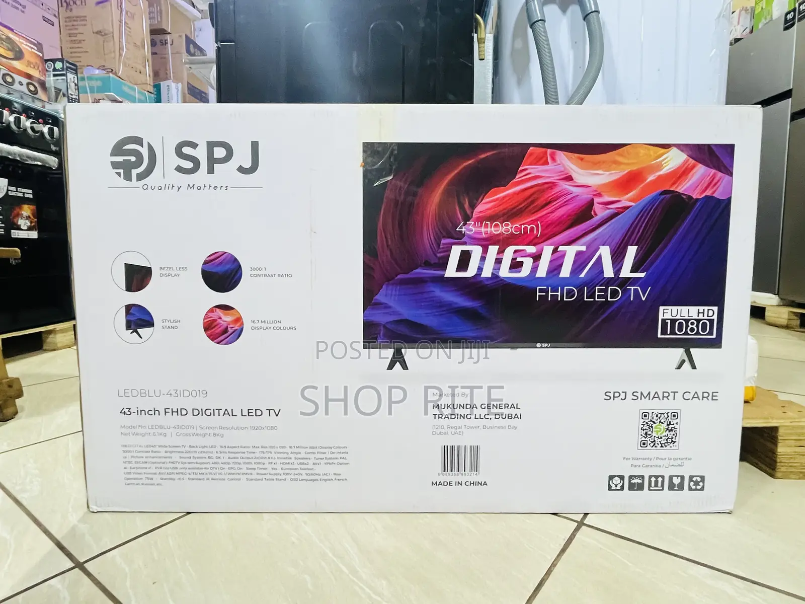 SPJ 43 Inches Digital Led TV Brand New