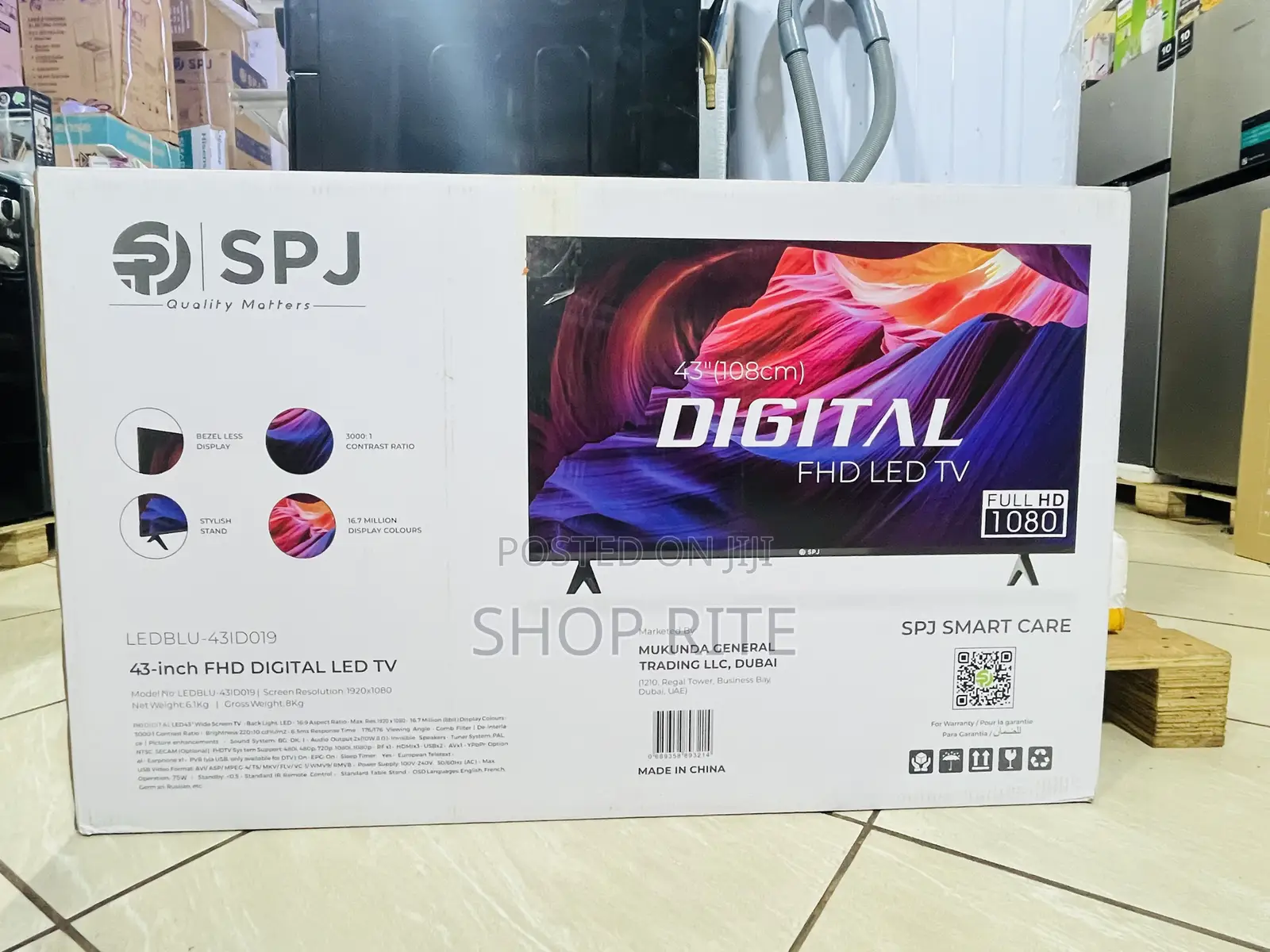 SPJ 43 Inches Digital Led TV Brand New