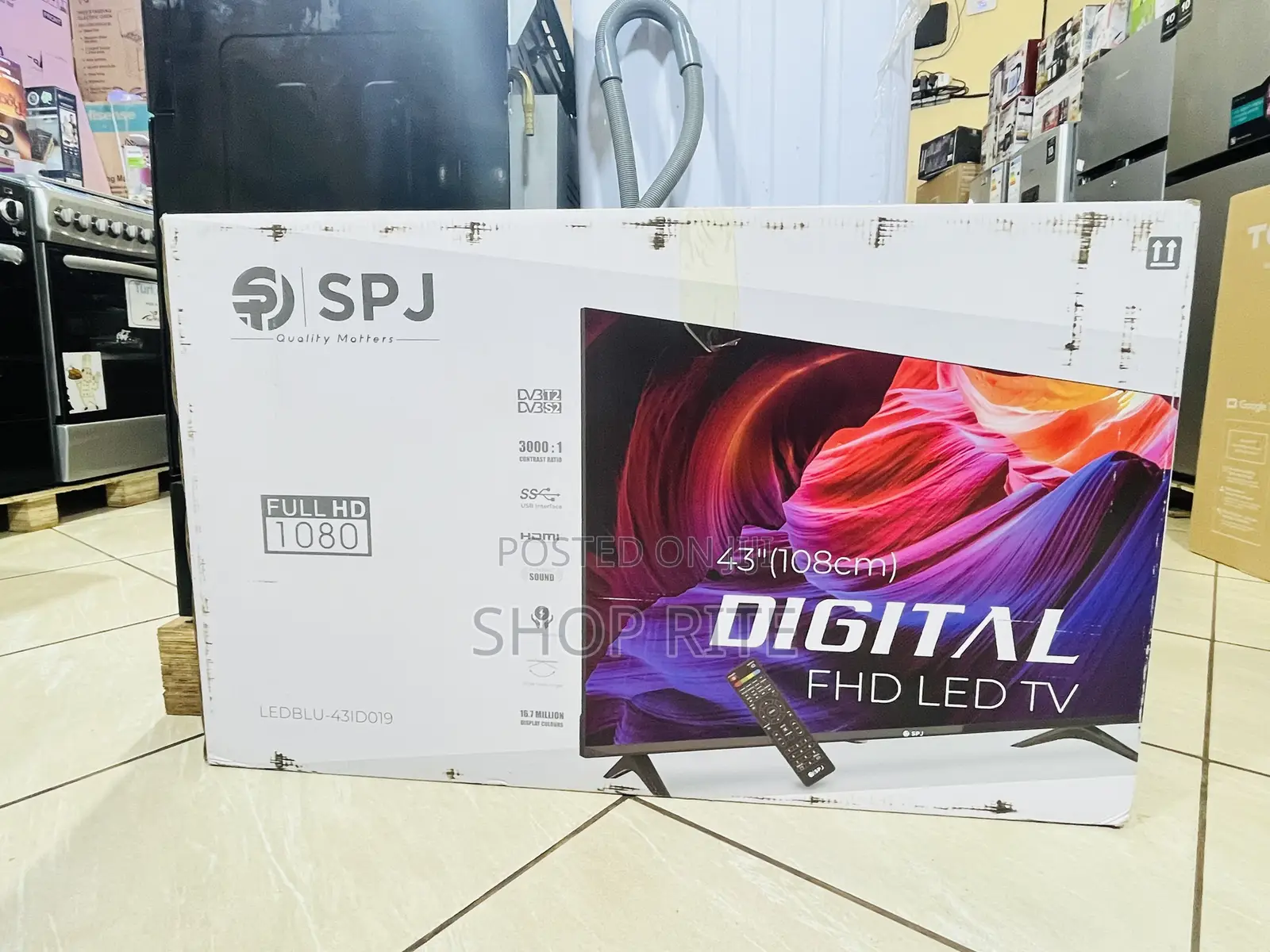 SPJ 43 Inches Advanced DIGITAL TVS