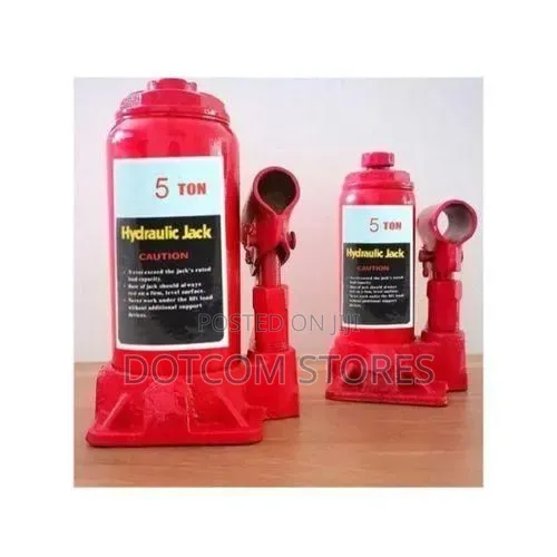 5-Ton Hydraulic Jack - Red