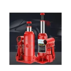 5-Ton Hydraulic Jack - Red