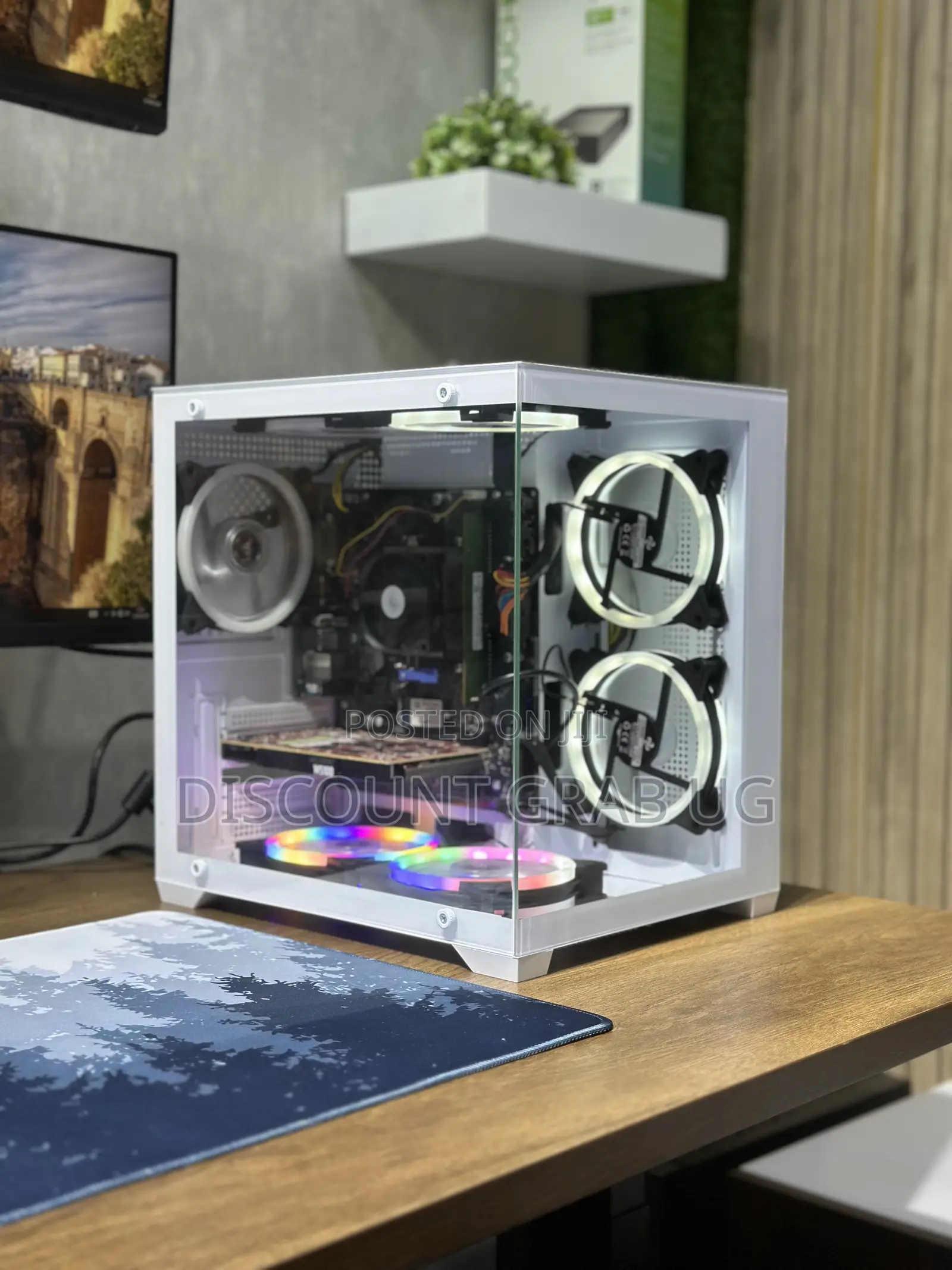 Desktop Computer 8GB AMD A8 HDD+SSD 128GB