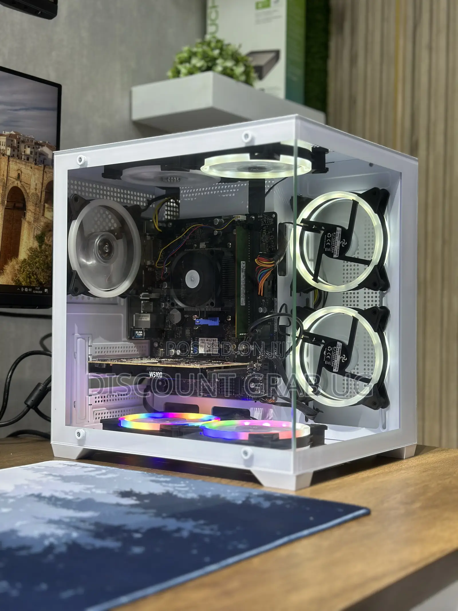 Desktop Computer 8GB AMD A8 HDD+SSD 128GB