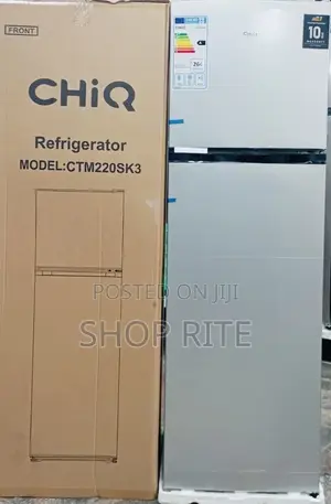 CHIQ 220 Liters Free Standing Refrigerator