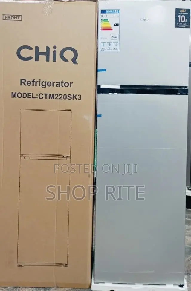 CHIQ 220 Liters Free Standing Refrigerator