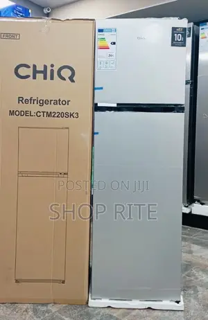 CHIQ 220 Liters Free Standing Refrigerator